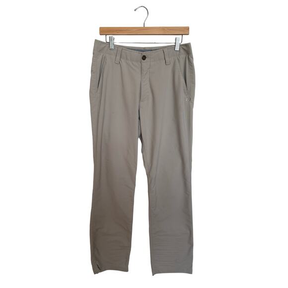 Under Armour Match Play Pants Men’s 32x32 Khaki Tan Performance Golf Casual Tech - Picture 1 of 6